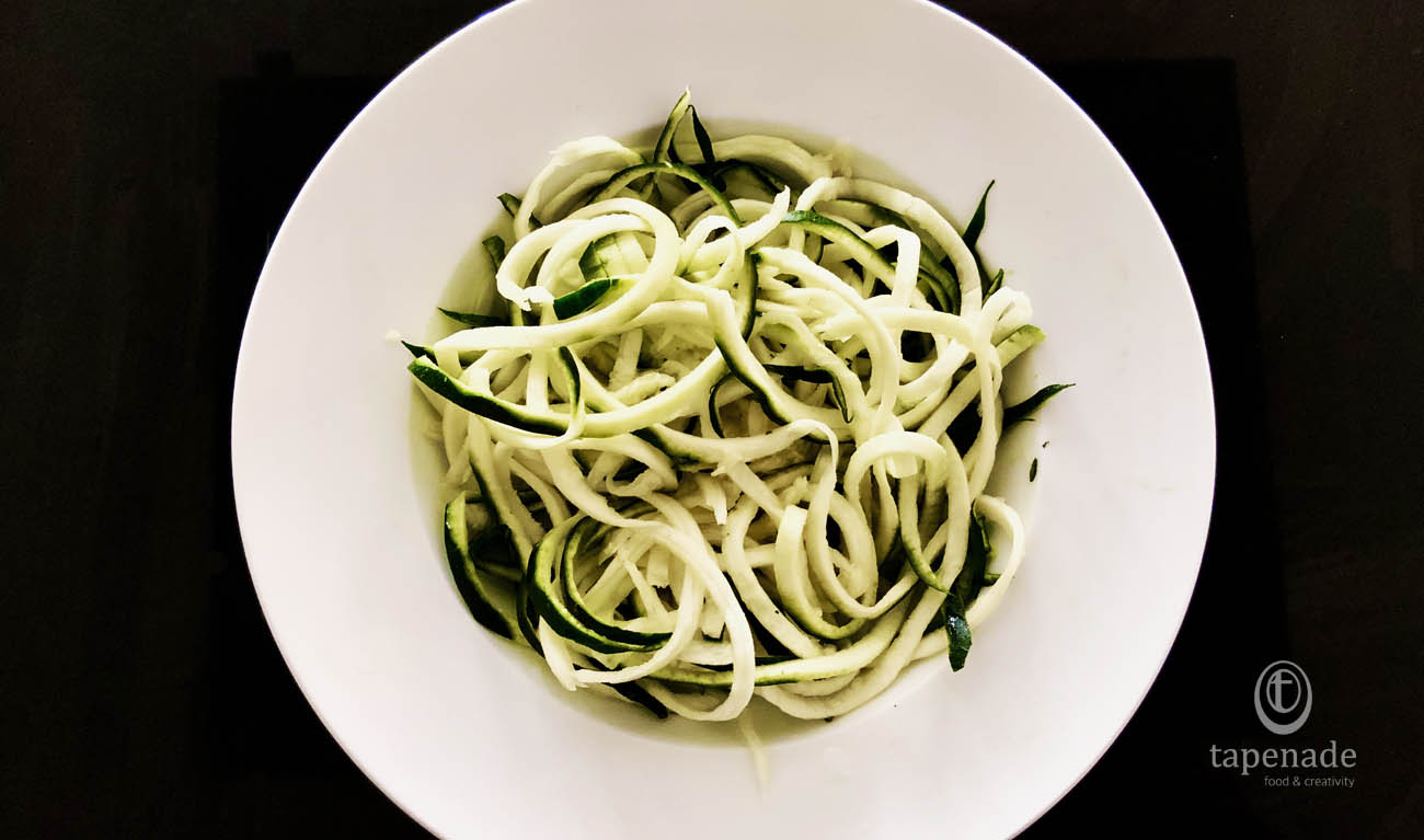 Zucchini spaghetti