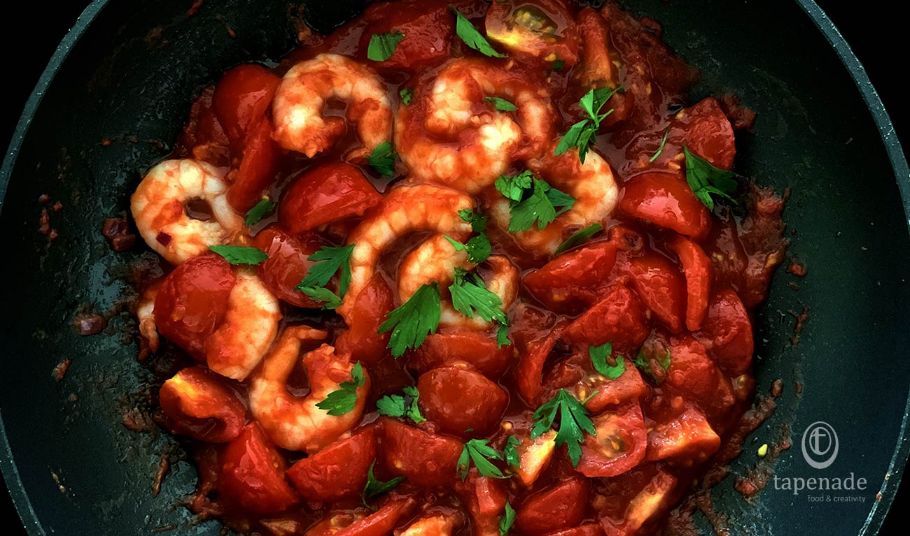 Salsa gambas al ajillo