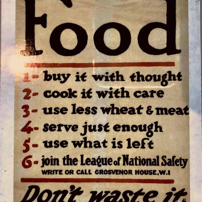 poster food waste